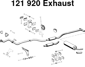 121 920 Exhaust