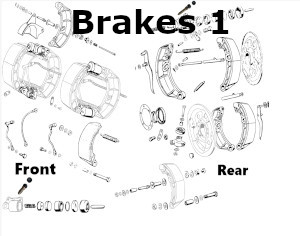 300SL Brake Parts